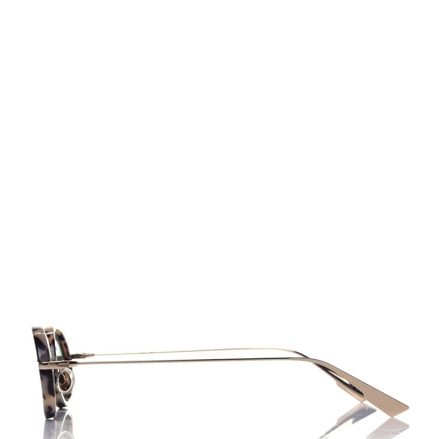 Hypnotic 2 Round Sunglasses Gold Tortoise