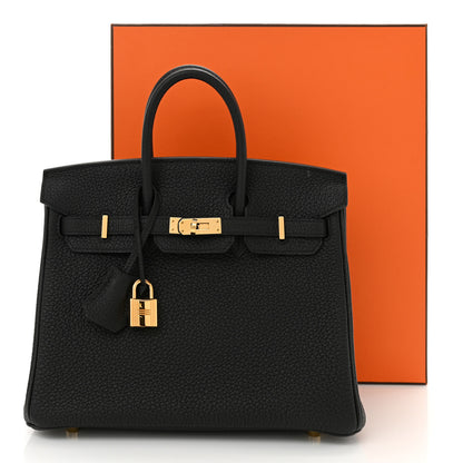 Hermes Togo Birkin 25 Black 15 of 15