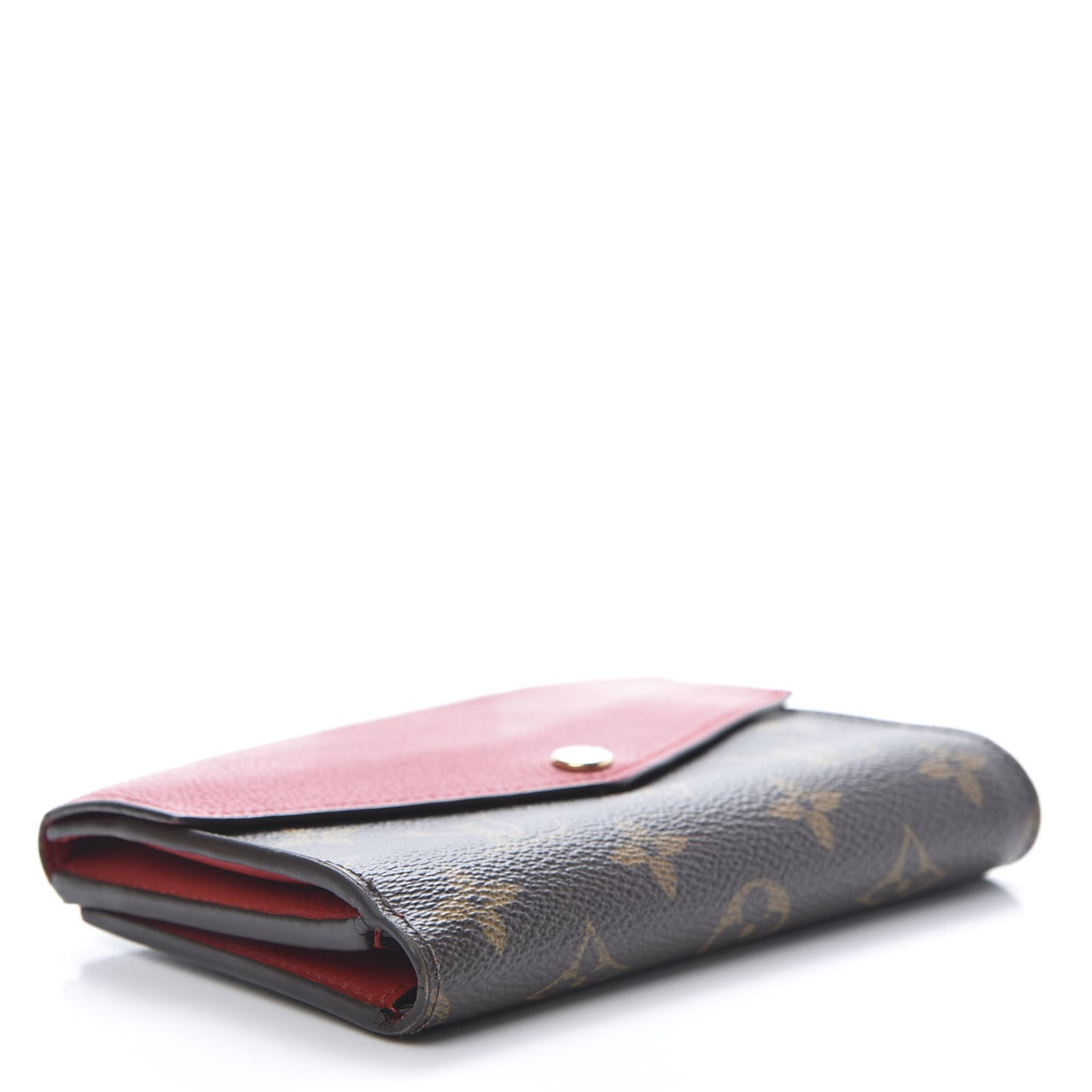 Monogram Pallas Compact Wallet Cherry