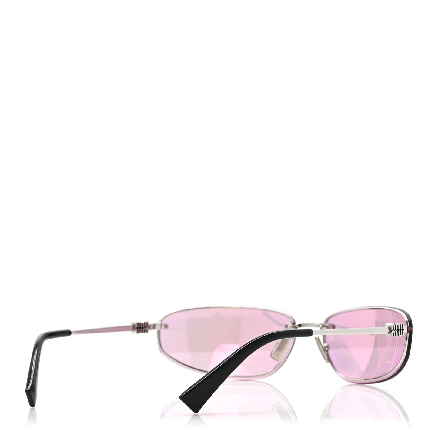 Metal Nocturne Sunglasses SMUA50 Pink Silver