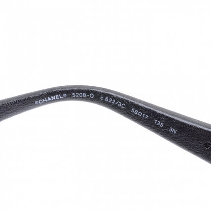Chanel Chain Sunglasses 5208Q Black 4 of 5