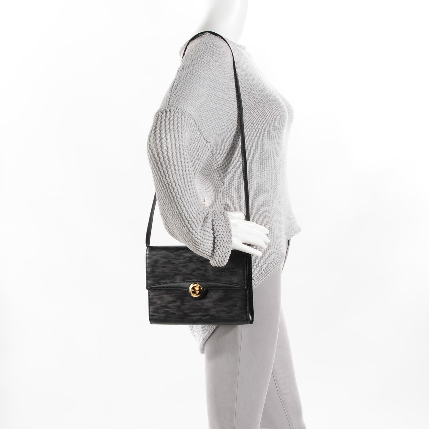 Epi Arche Pochette Black