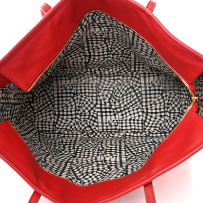 MCM Visetos Medium Anya Shopper Tote Ruby Red 6 of 26