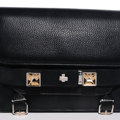 Proenza Schouler Textured Leather PS11 Classic Shoulder Bag Black 5 of 16