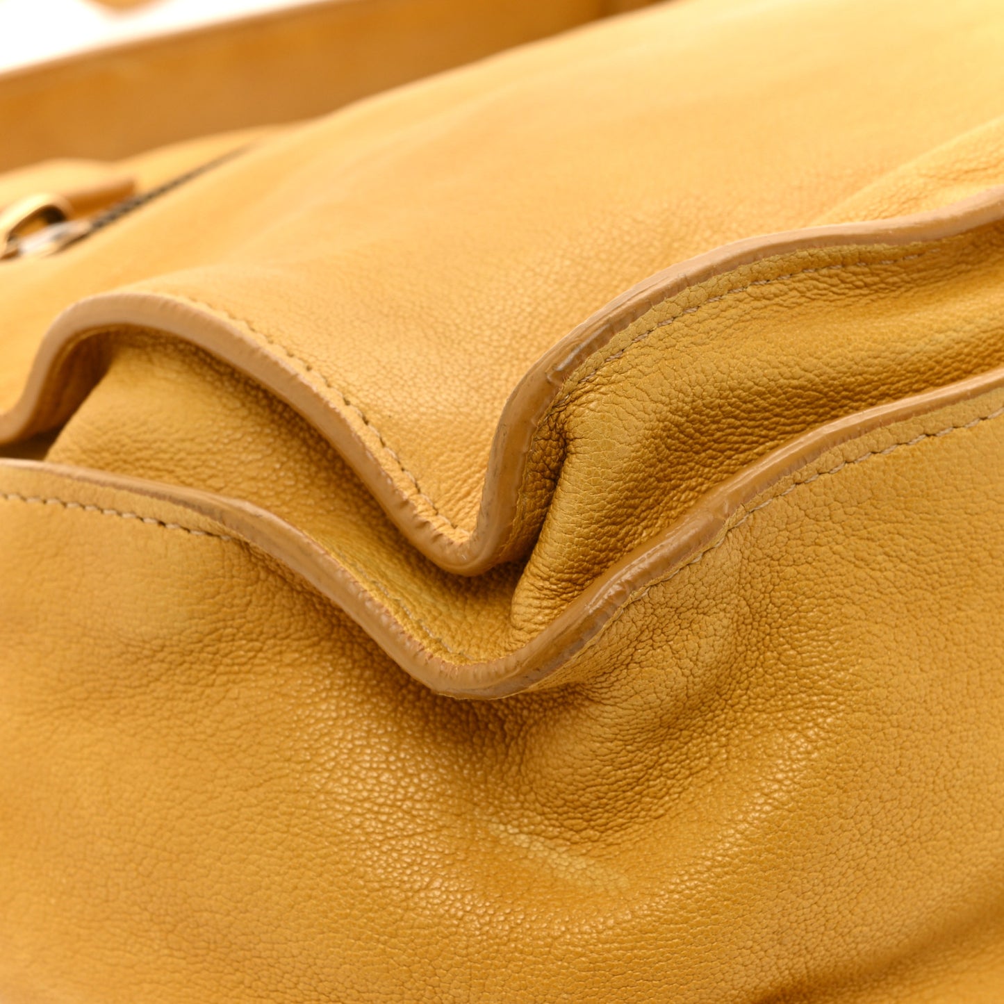 Lambskin Medium PS1 Satchel Mustard