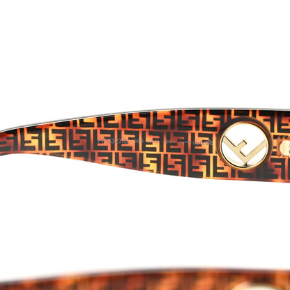 Fendi Acetate F is Fendi FF 51mm Cat Eye Sunglasses 0327/S Tortoise Camouflage 5 of 7