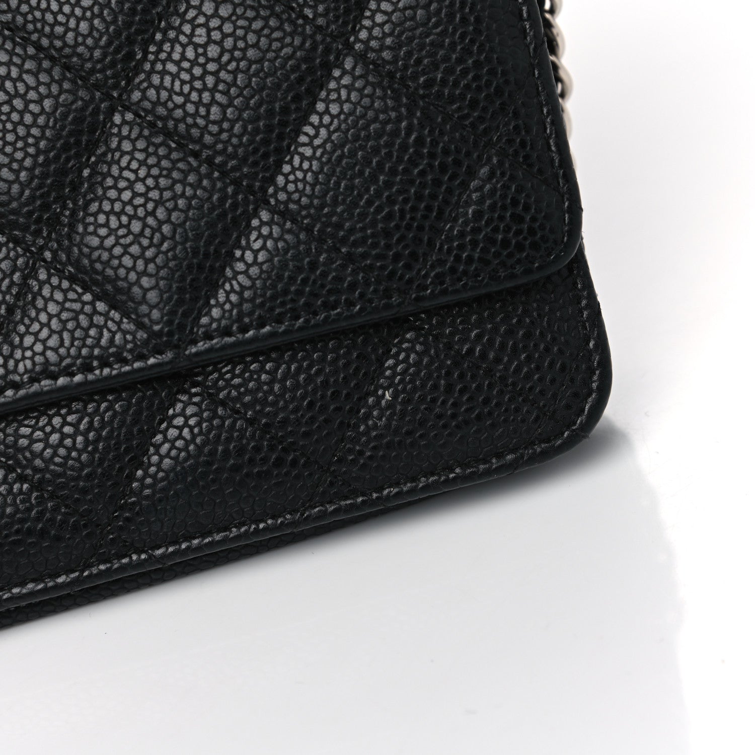 Chanel Caviar Quilted Wallet On Chain WOC Black 16 of 18