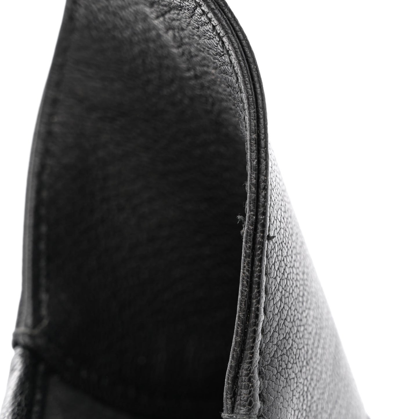 Goatskin Large Aphrodite Shoulder Bag Black