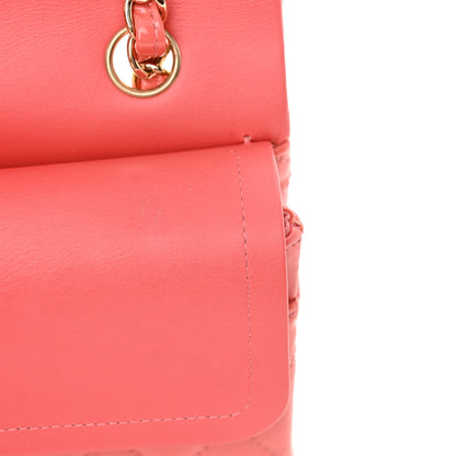 Chanel Patent Small Double Flap Pink 13 of 13