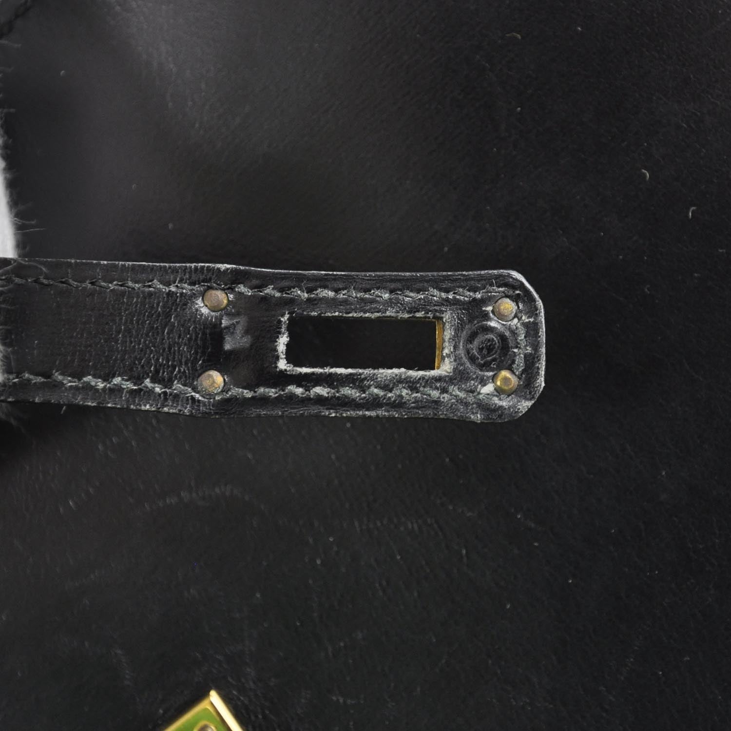 Hermes Box Calf Kelly Sport PM Black 9 of 10