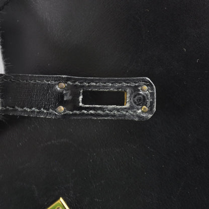 Hermes Box Calf Kelly Sport PM Black 9 of 10