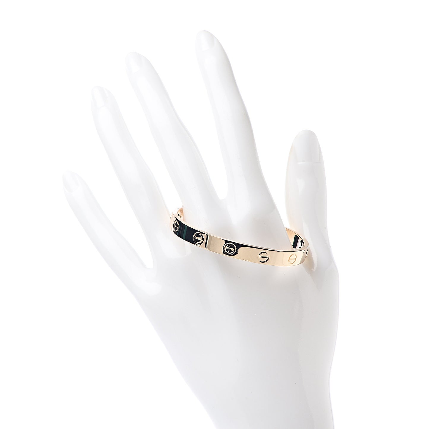 18K Yellow Gold LOVE Bracelet 15