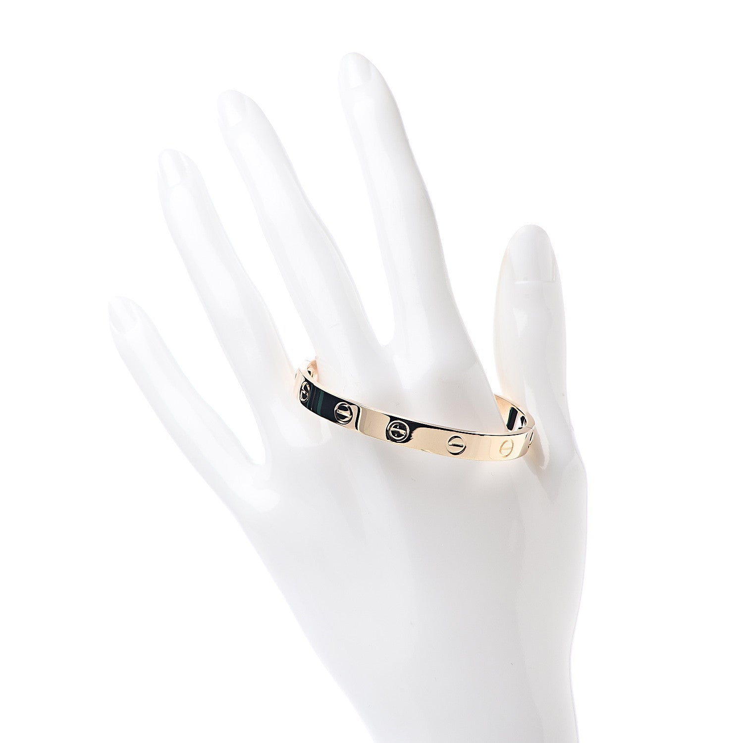 Cartier 18K Yellow Gold LOVE Bracelet 15 2 of 6