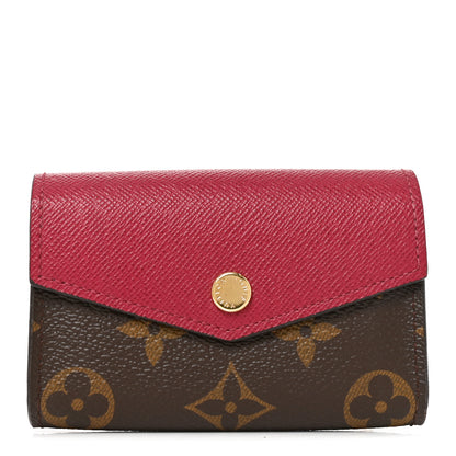 Louis Vuitton Monogram Sarah Multicartes Fuchsia 1 of 6