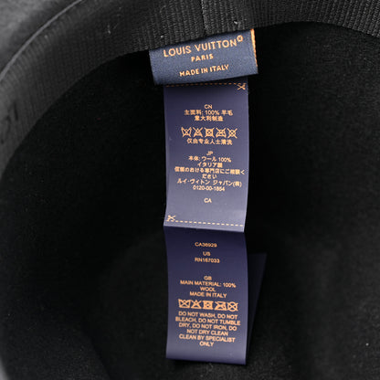 Louis Vuitton Felt LV Lovers Hat M Black 9 of 9