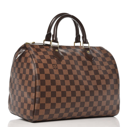 Louis Vuitton Damier Ebene Speedy 30 3 of 9
