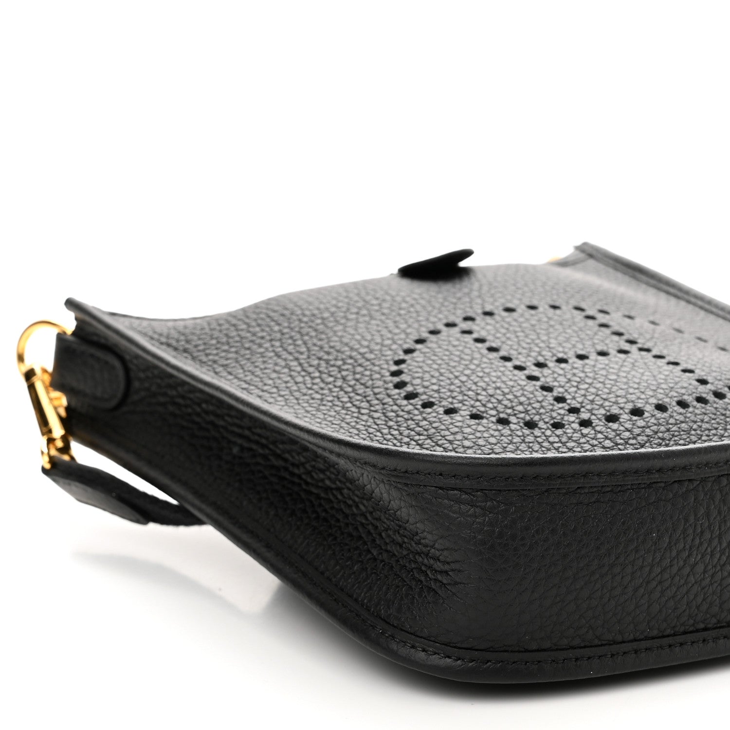 Hermes Taurillon Clemence Evelyne TPM Black 9 of 11