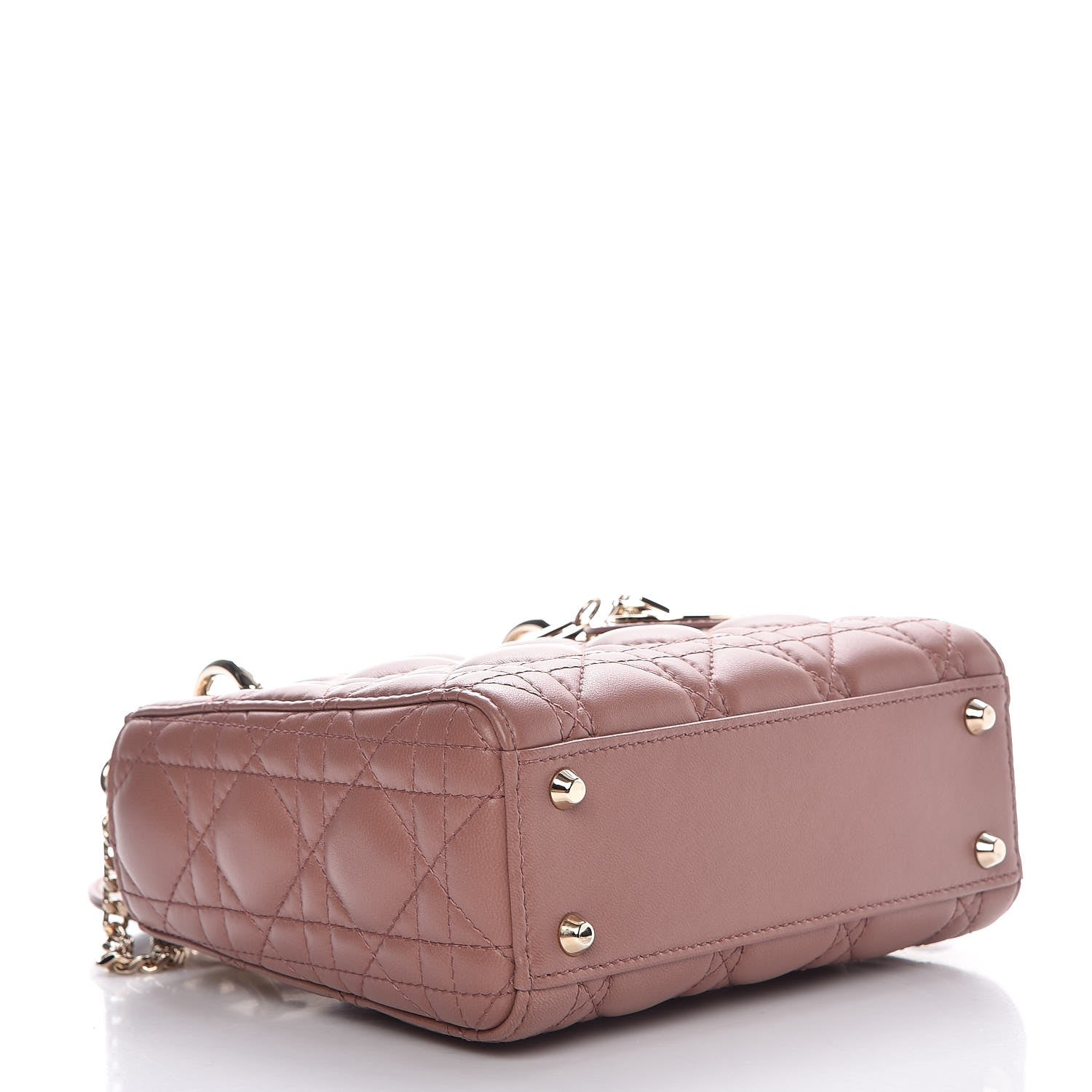 Christian Dior Lambskin Cannage Mini Lady Dior Blush 4 of 7
