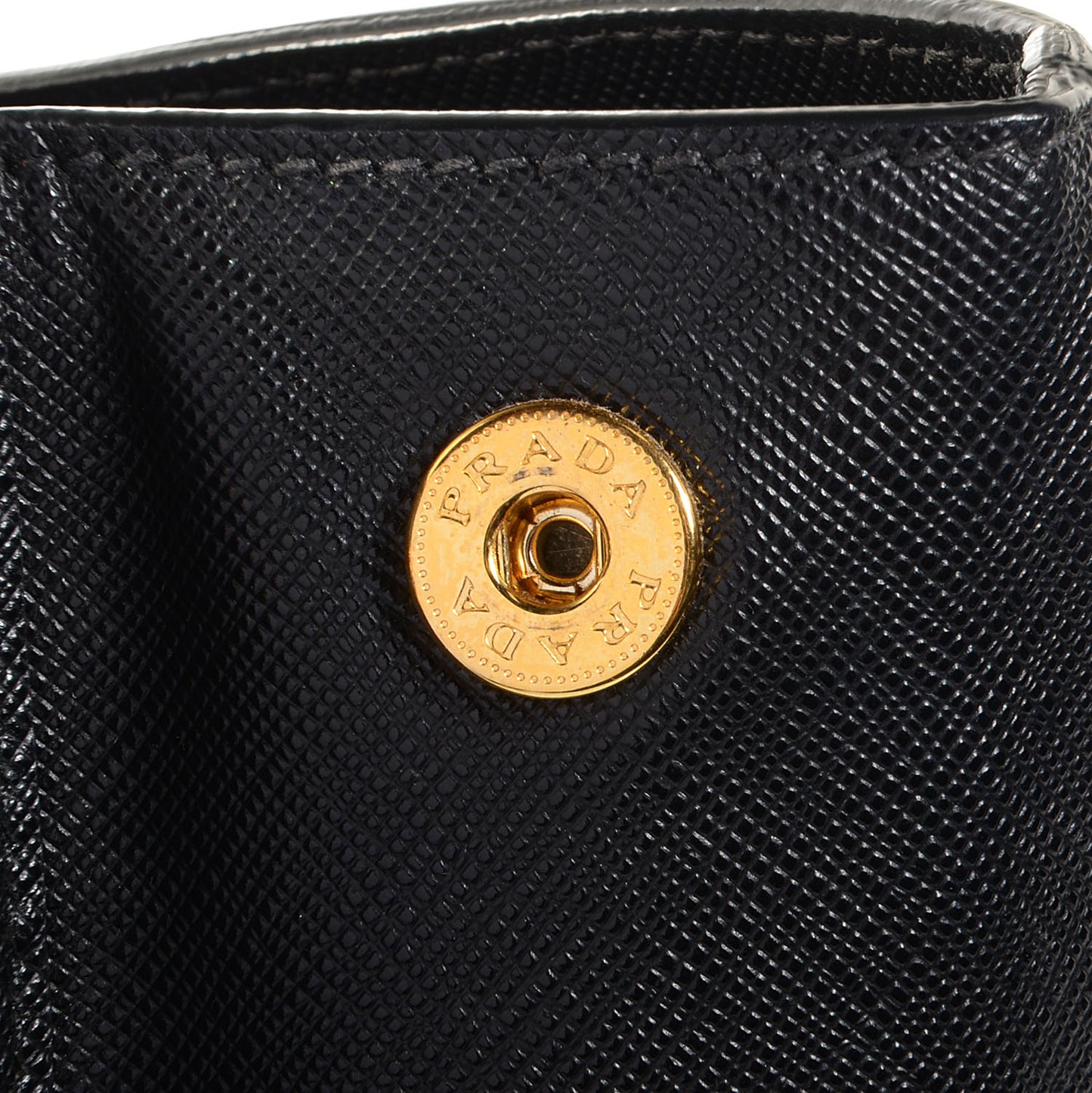 Saffiano Lux Large Tote Nero Black