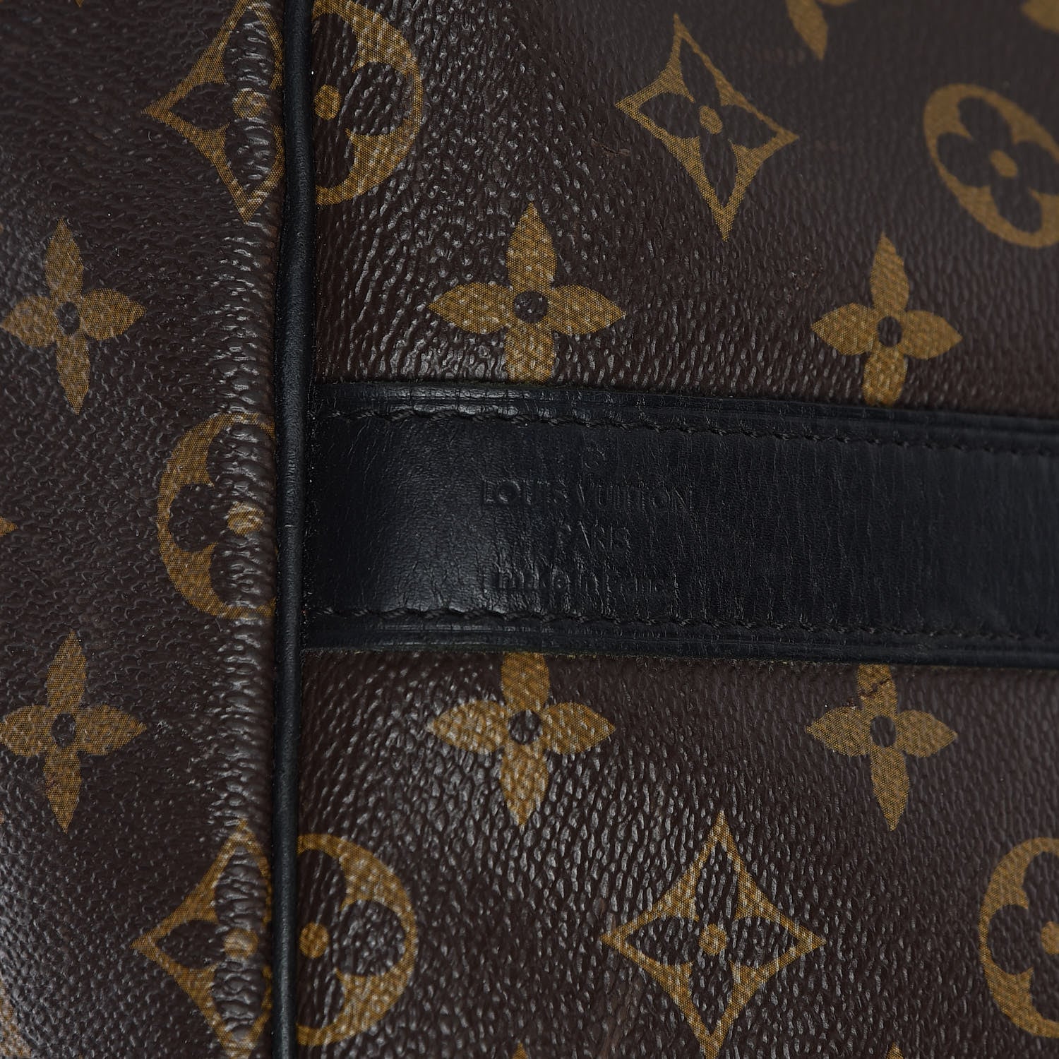 Louis Vuitton Monogram Macassar Keepall Bandouliere 55 6 of 16