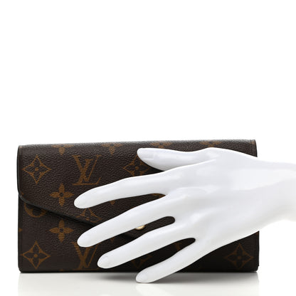 Louis Vuitton Monogram Sarah Wallet NM 2 of 11