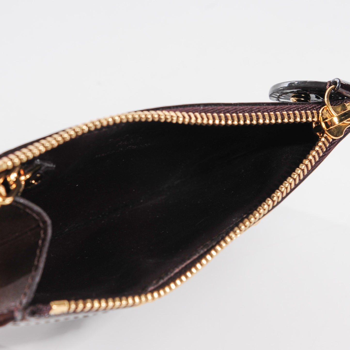 Vernis Key Pouch Amarante