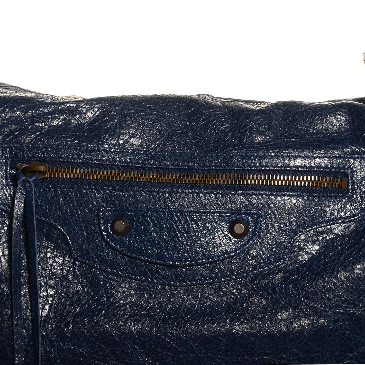 Balenciaga Agneau Classic Hardware Day Hobo Bleu Mineral 12 of 12