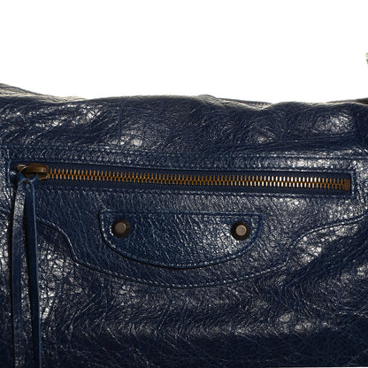 Balenciaga Agneau Classic Hardware Day Hobo Bleu Mineral 12 of 12