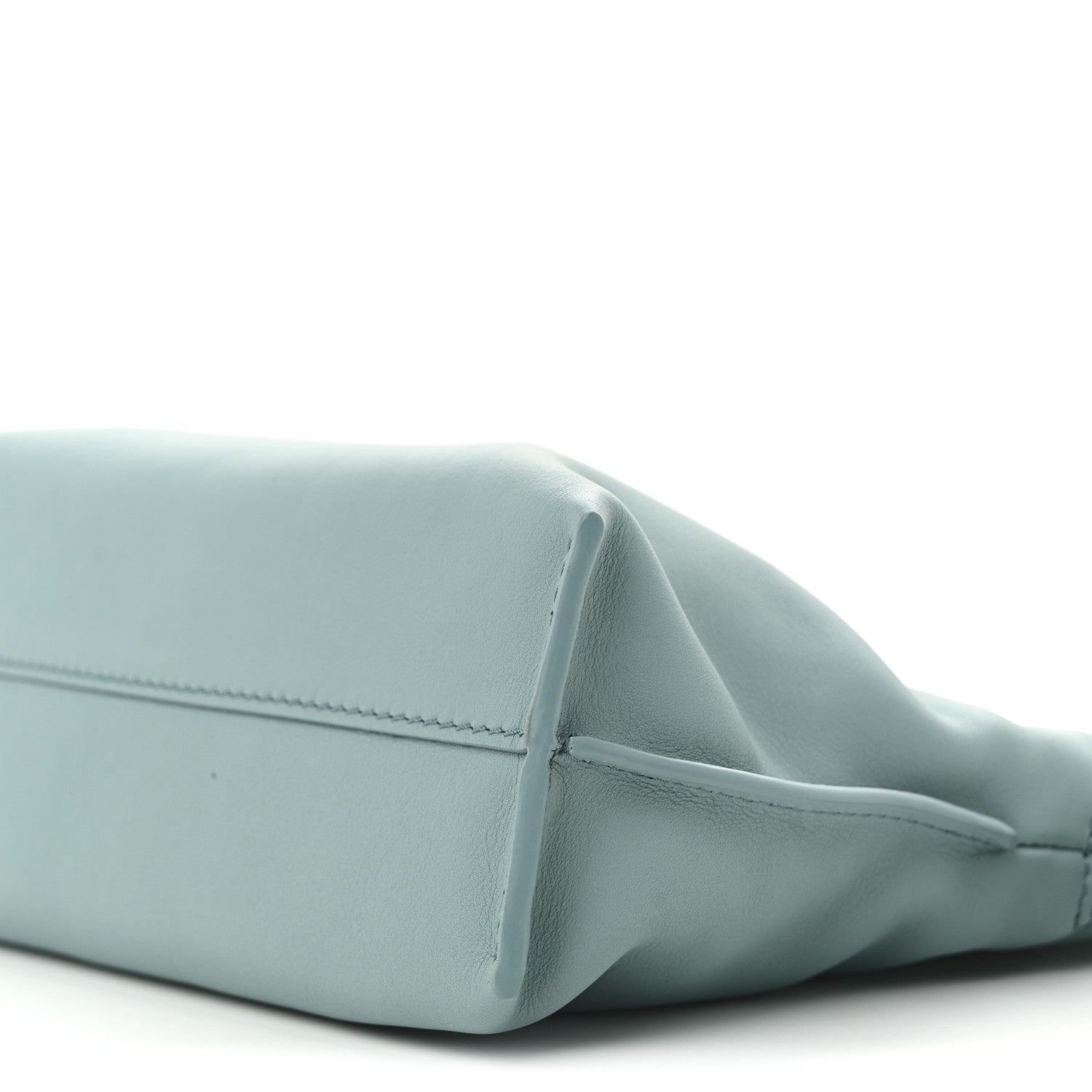 Loewe X SUNA FUJITA Nappa Flamenco Knot Clutch Water 10 of 10