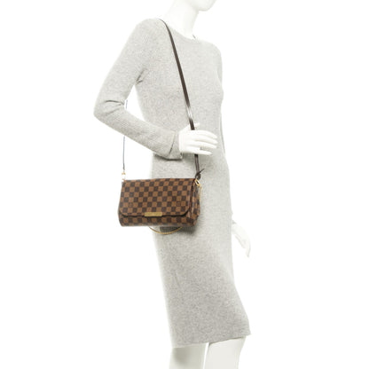 Louis Vuitton Damier Ebene Favorite MM 2 of 8