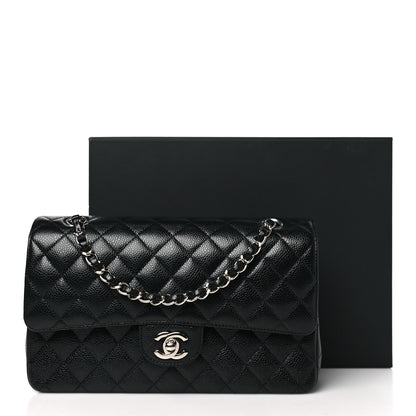 Chanel Caviar Quilted Medium Double Flap Black 13 of 13