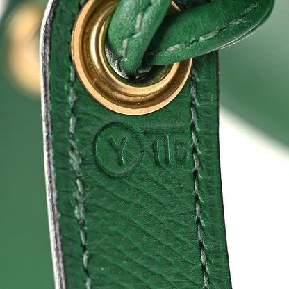 Hermes Courchevel Pochette Green Belt Bag Vert Bengale 7 of 13