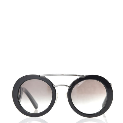 Prada Baroque Sunglasses SPR 13S Black 2 of 8