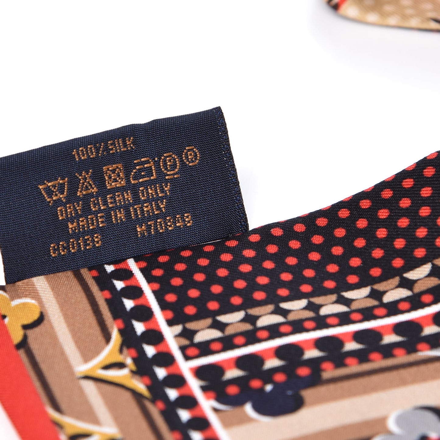 Silk Monogram Mondots Bandeau