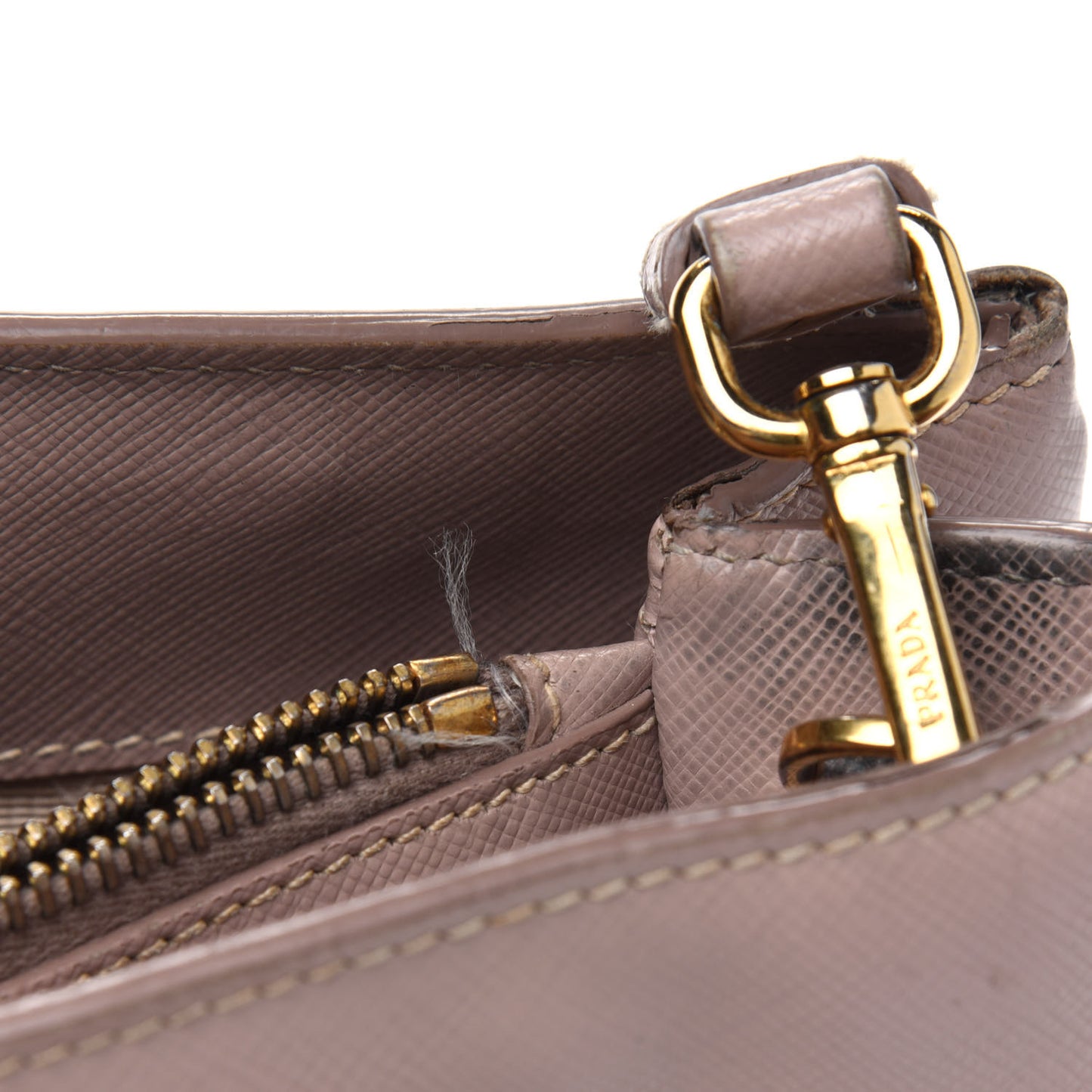 Saffiano Small Galleria Double Zip Tote Cammeo