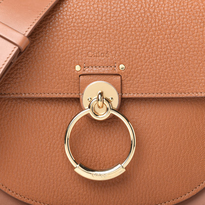 Chloe Grained Calfskin Large Tess Bag Caramel 9 of 9