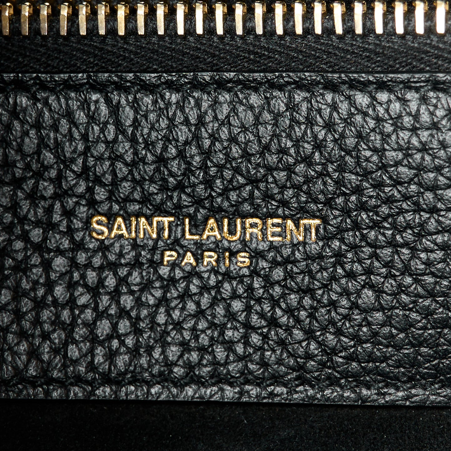 Grained Calfskin Baby Sac De Jour Souple Black