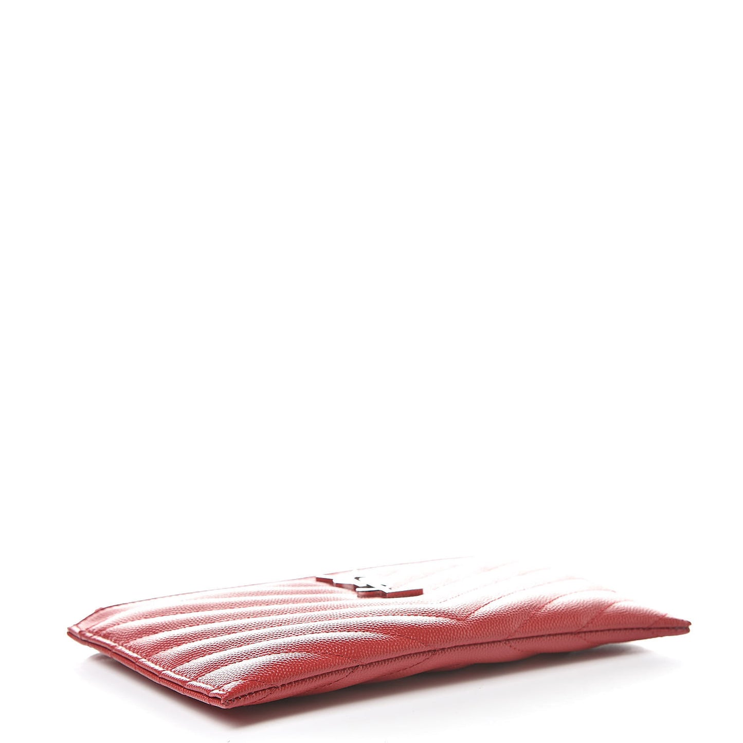 Grain De Poudre Chevron Monogram Bill Pouch Bandana Red