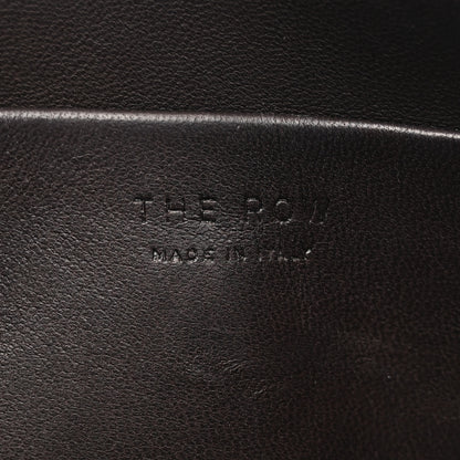 The Row Grained Calfskin Rene Crossbody Dark Brown 6 of 11
