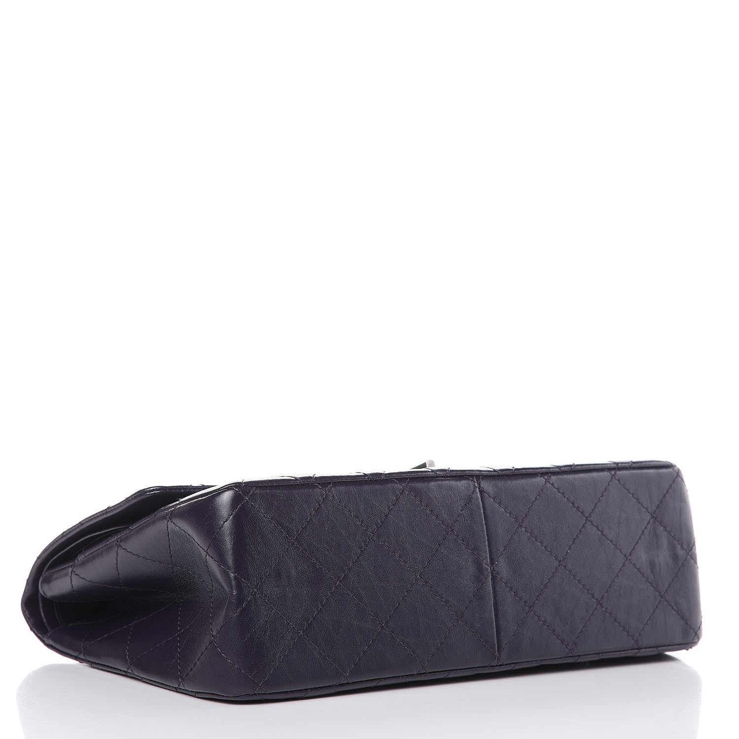 Chanel Aged Calfskin Quilted 2.55 Reissue 227 Flap Dark Purple 4 of 12