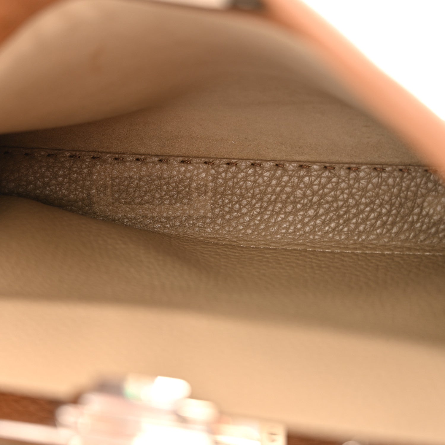 Fendi Cuoio Romano Selleria Bi-Color Medium Peekaboo Iconic
