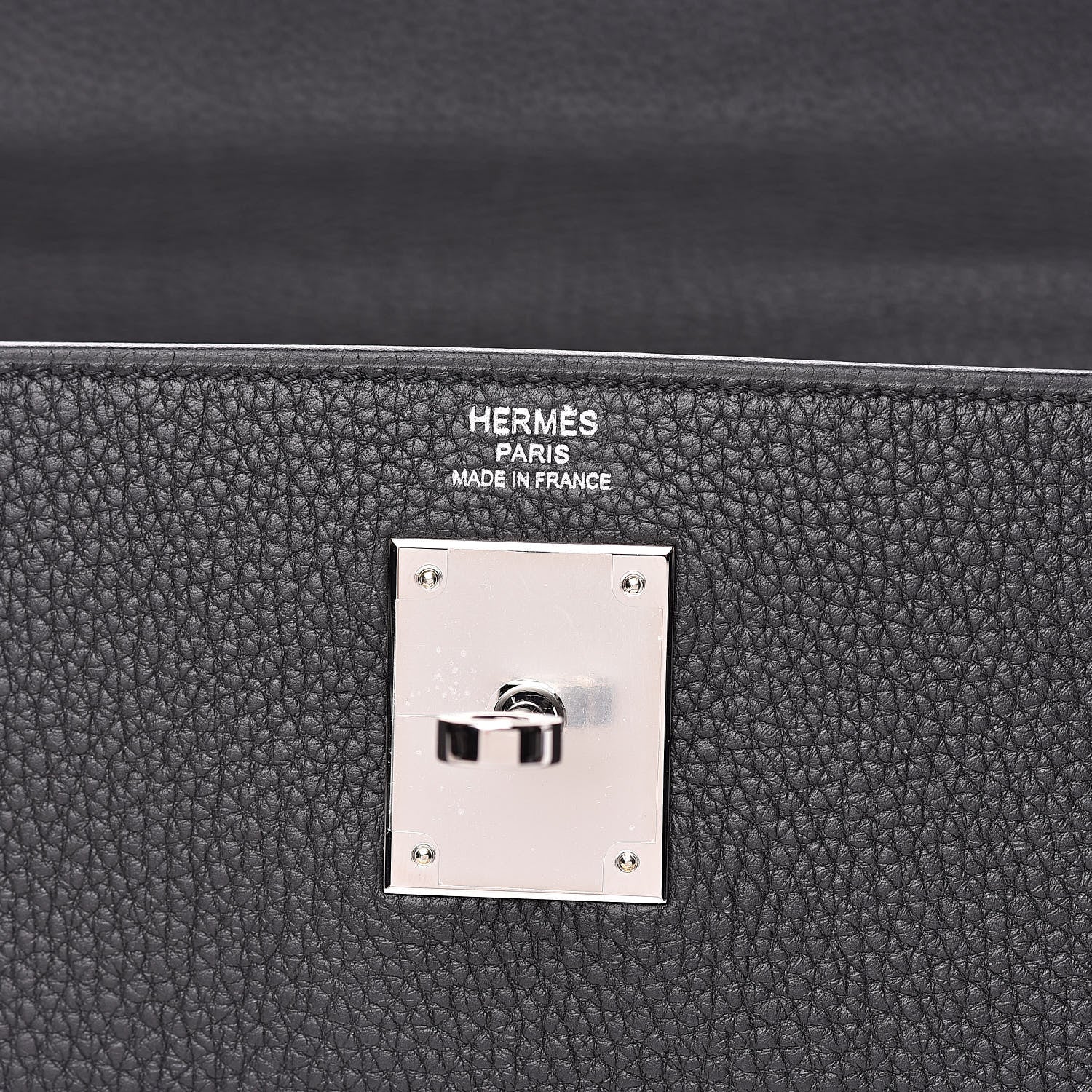 Hermes Togo Kelly Retourne 28 Black 7 of 31