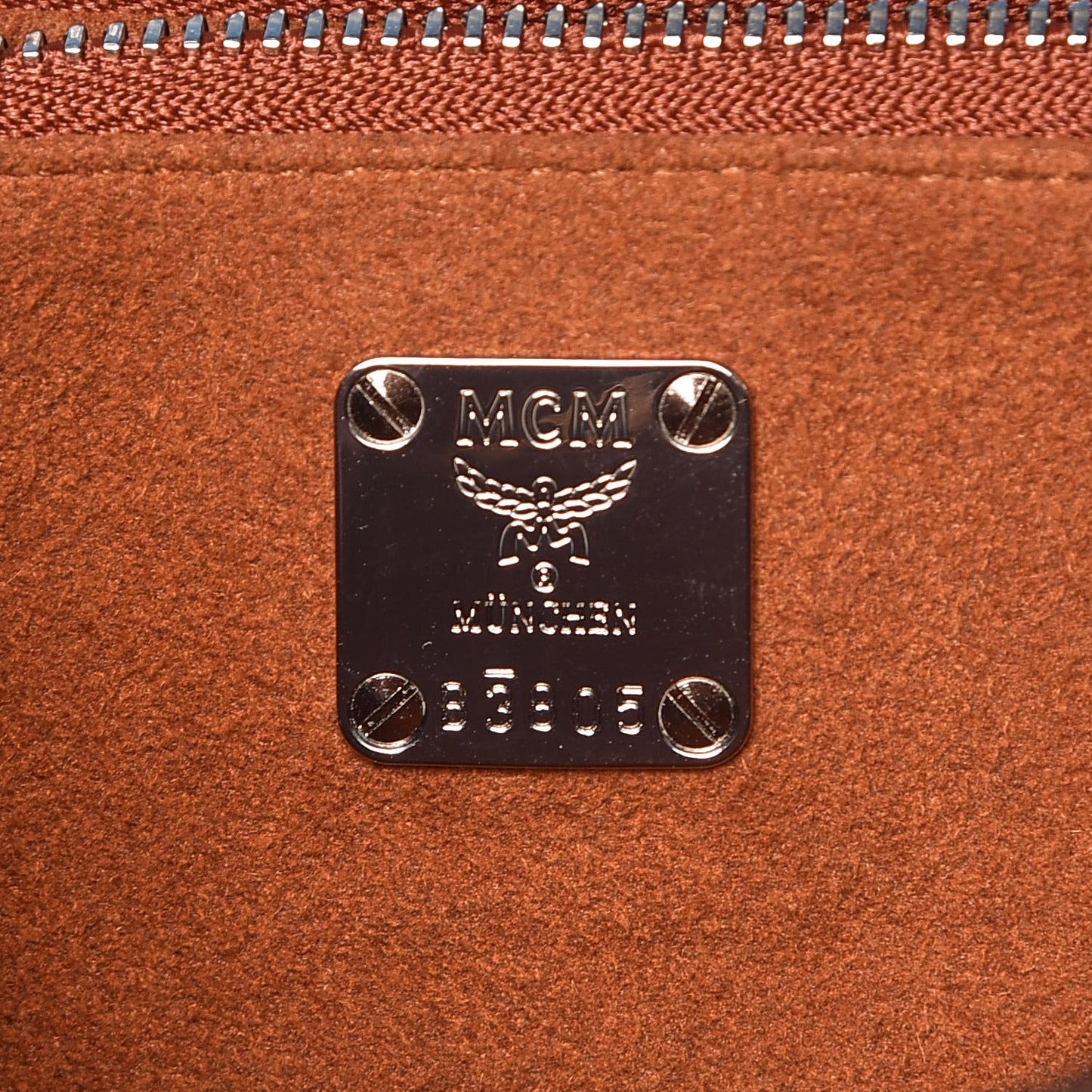 Calfskin Coated Canvas Studded Small Marien Satchel Tile Blue