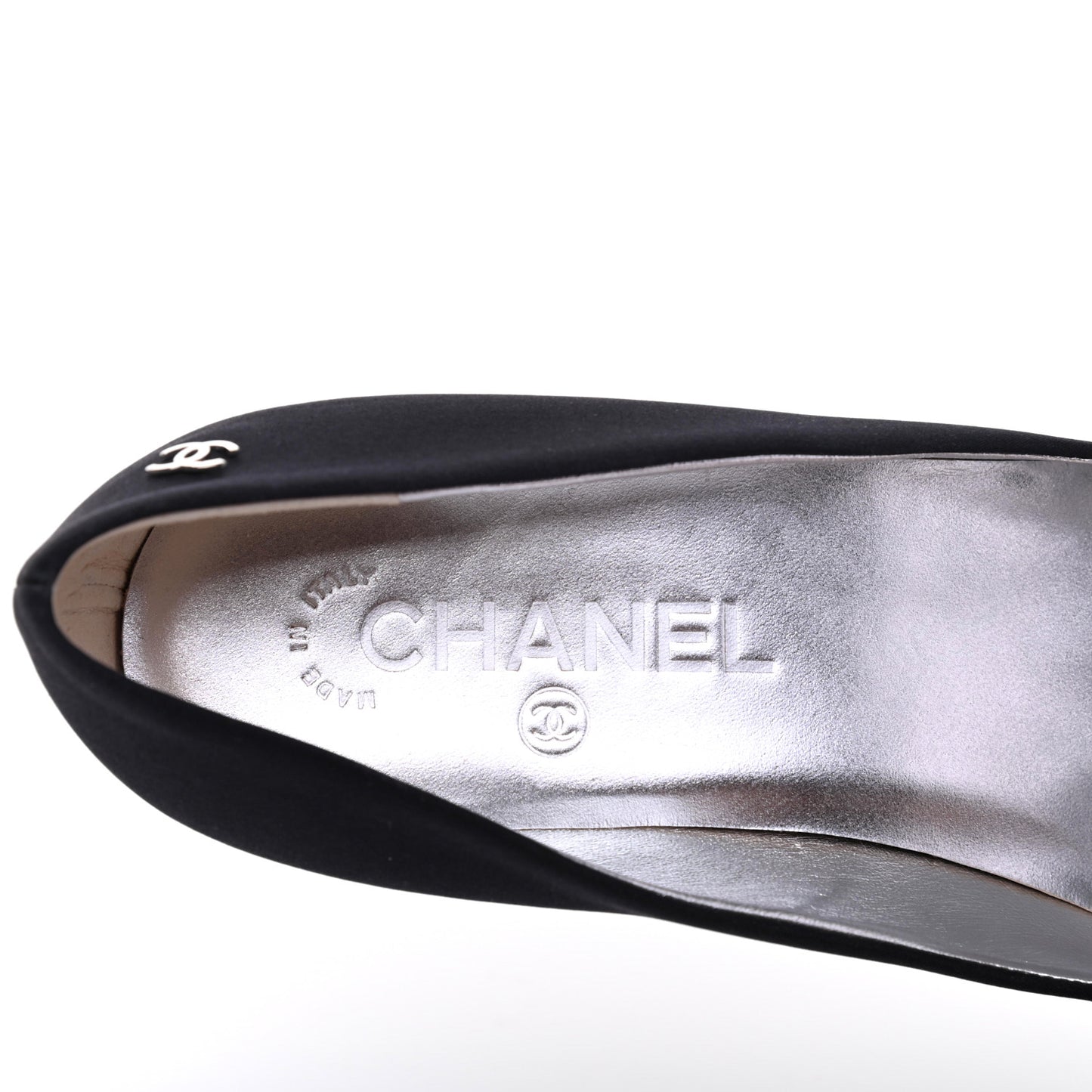 Satin Pumps 37.5 Black