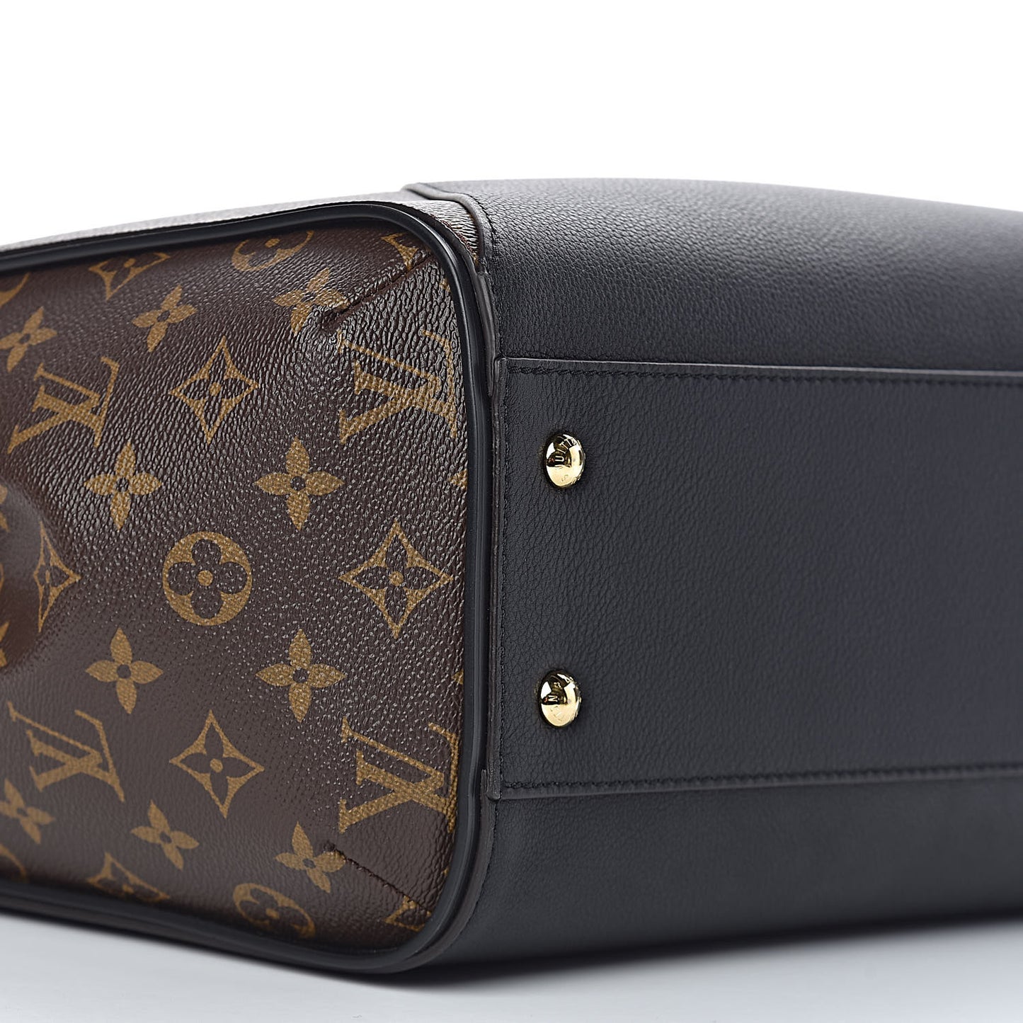 Calfskin Monogram Kimono Tote Black