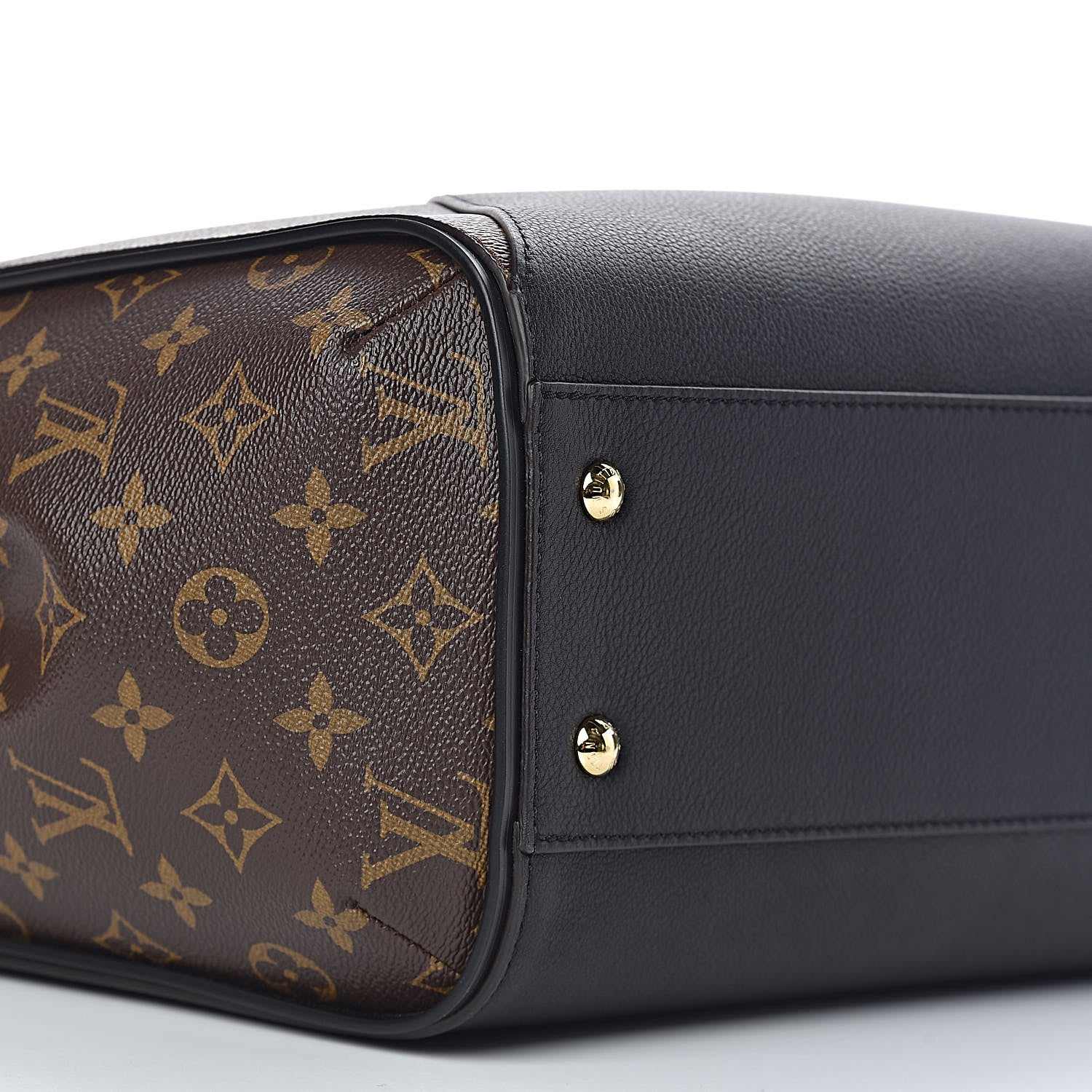 Louis Vuitton Calfskin Monogram Kimono Tote Black 8 of 10
