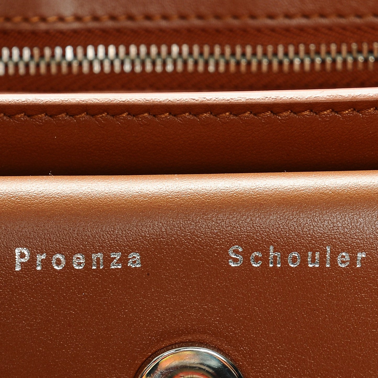 Smooth Calfskin Mini PS11 Classic Shoulder Bag Nice Tan