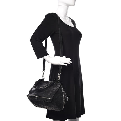 Givenchy Tumbled Sheepskin Small Pandora Black 2 of 11