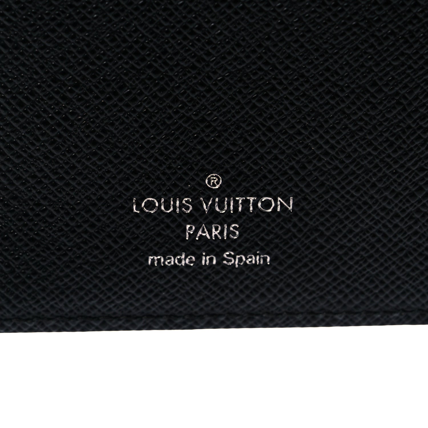 Louis Vuitton Epi Small Ring Agenda Cover Black 7 of 8