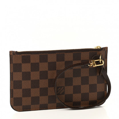 Louis Vuitton Damier Ebene Neverfull PM Pochette 3 of 7